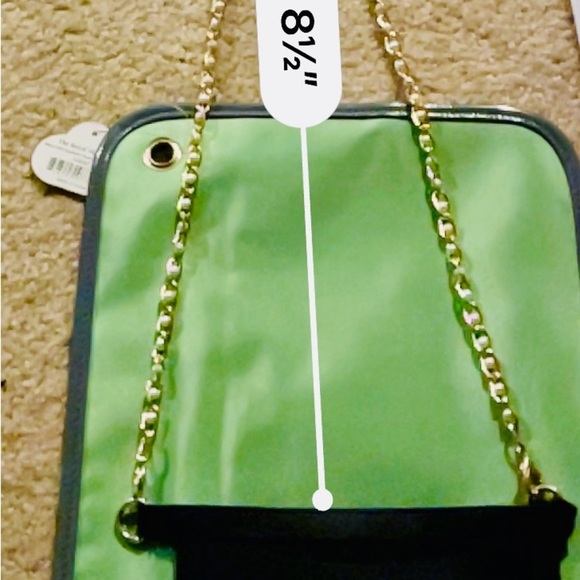 COPY - Elegant Black Clutch Insert and Chain - Picture 6 of 7